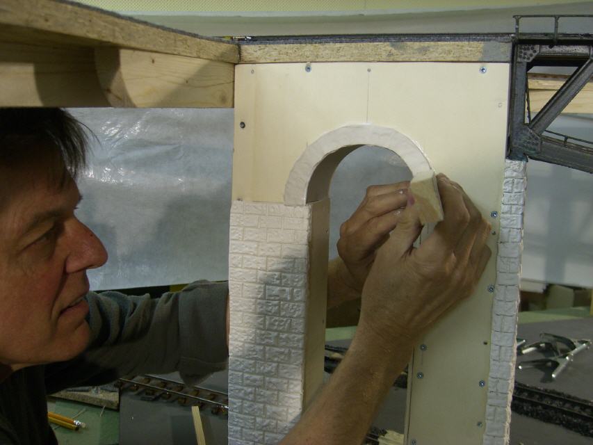 Mauern und Strukturieren