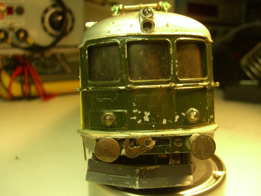 Diese massive Lok wurde anscheinend zu Tode gepr&uuml;gelt�